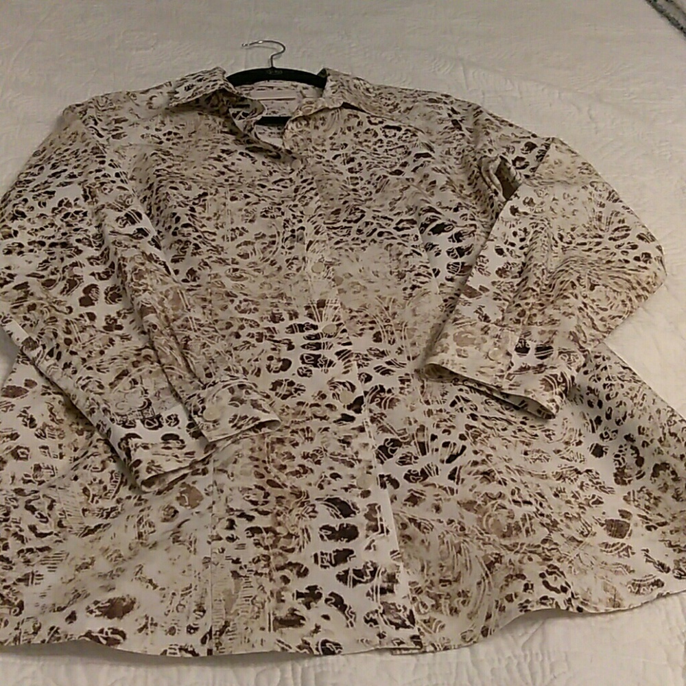 Ladies Chico size 1 Awesome  Tunic Shirt